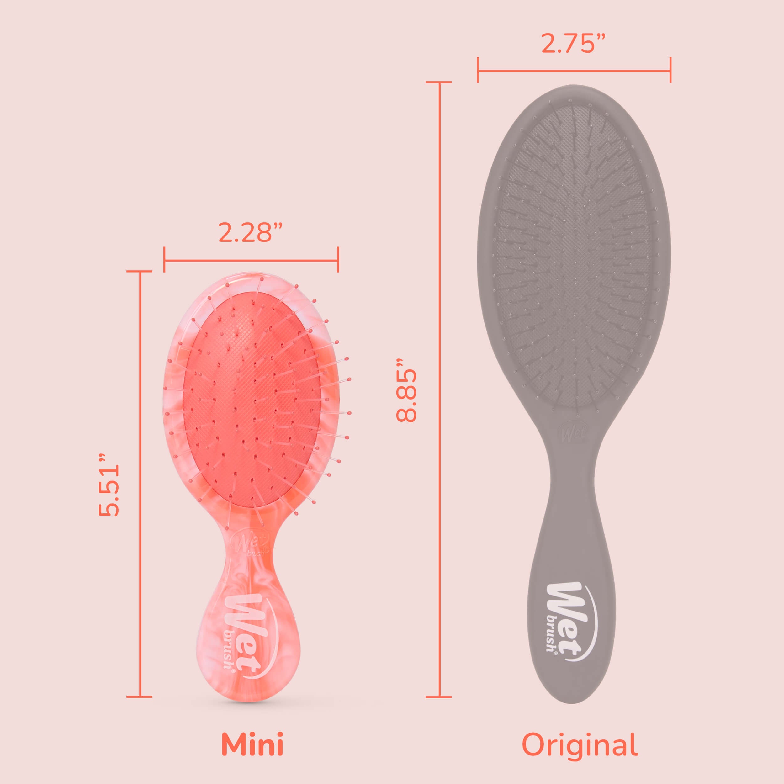 Summer Treat Mini Detangler - Strawberries & Cream - Image 6